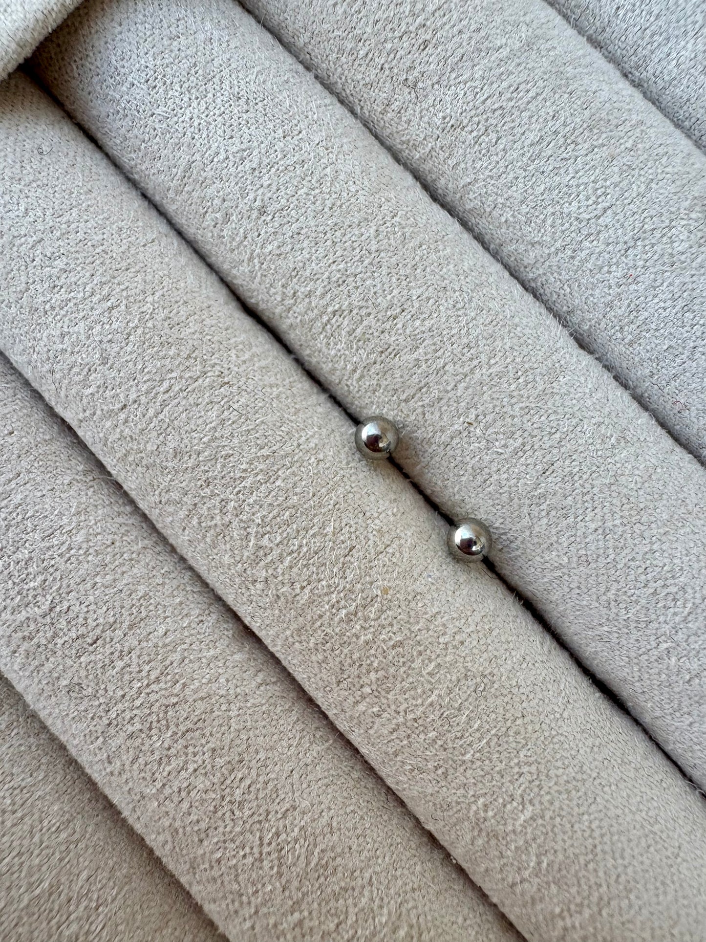 RETAIL EARRINGS - 3mm Ball (Medical Grade Stainless Steel)
