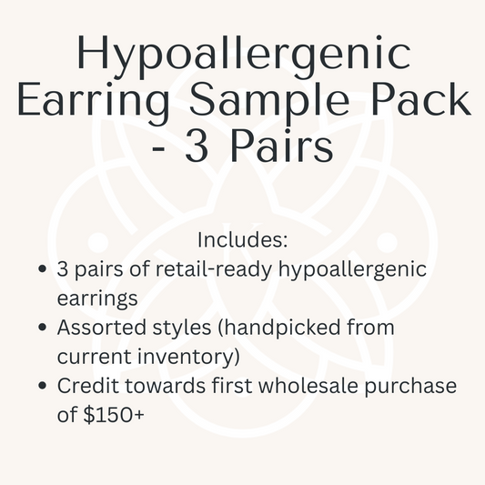 Kaunis Retail Earring Sample Kit – 3 Pairs