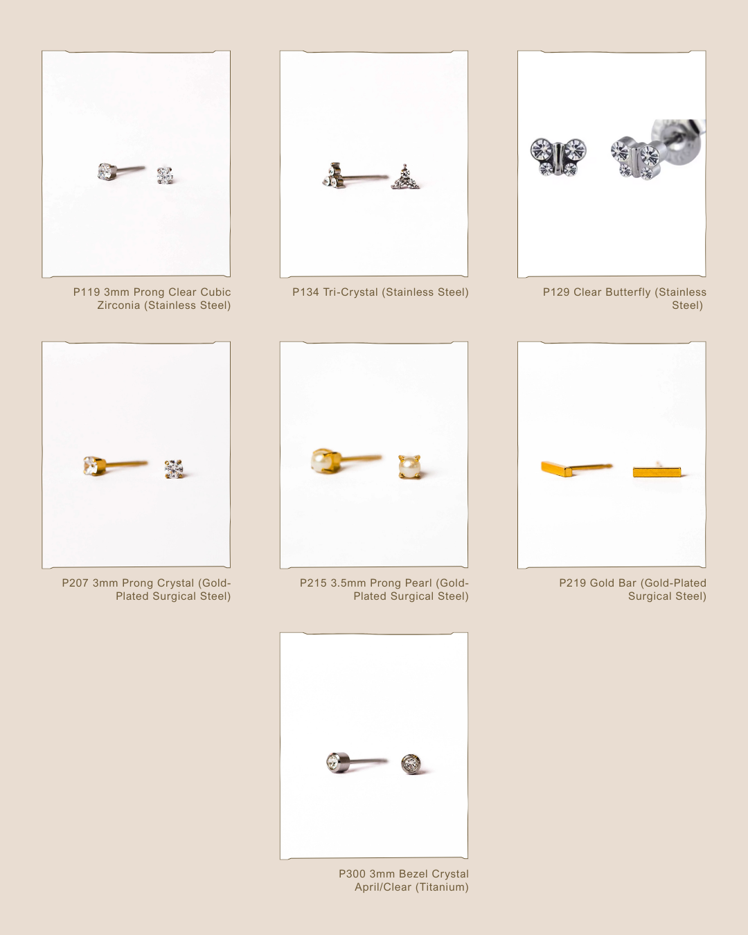 Kaunis Ear Piercing Starter Kit — Lite (Training + Starter Assortment)